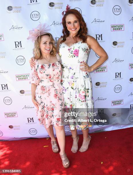 Kelly Stables and Selah Victor attend The Burbank International Film Festival Presents Kentucky Derby Fundraiser Gala held at a Private Estate on May...