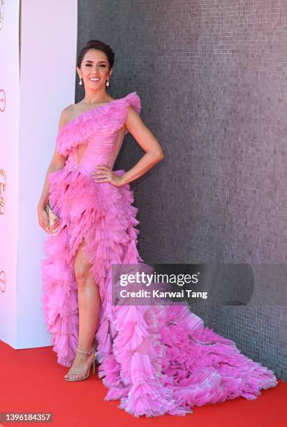 Janette Manrara attends the Virgin Media British Academy Television Awards at The Royal Festival Hall on May 08, 2022 in London, England.