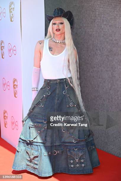 Bimini Bon-Boulash attends the Virgin Media British Academy Television Awards at The Royal Festival Hall on May 08, 2022 in London, England.