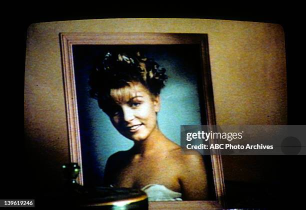 Show Coverage - Shoot Date: April 26, 1990. SHERYL LEE SEEN ON TV SCREEN