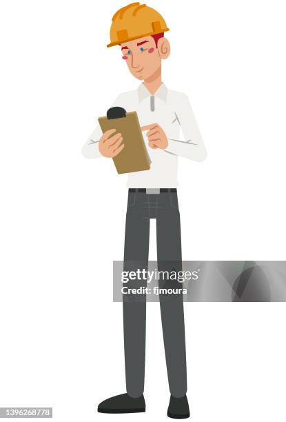 Engineer Taking Notes High-Res Vector Graphic - Getty Images