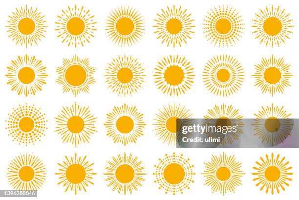 sun - ultra violet light stock illustrations