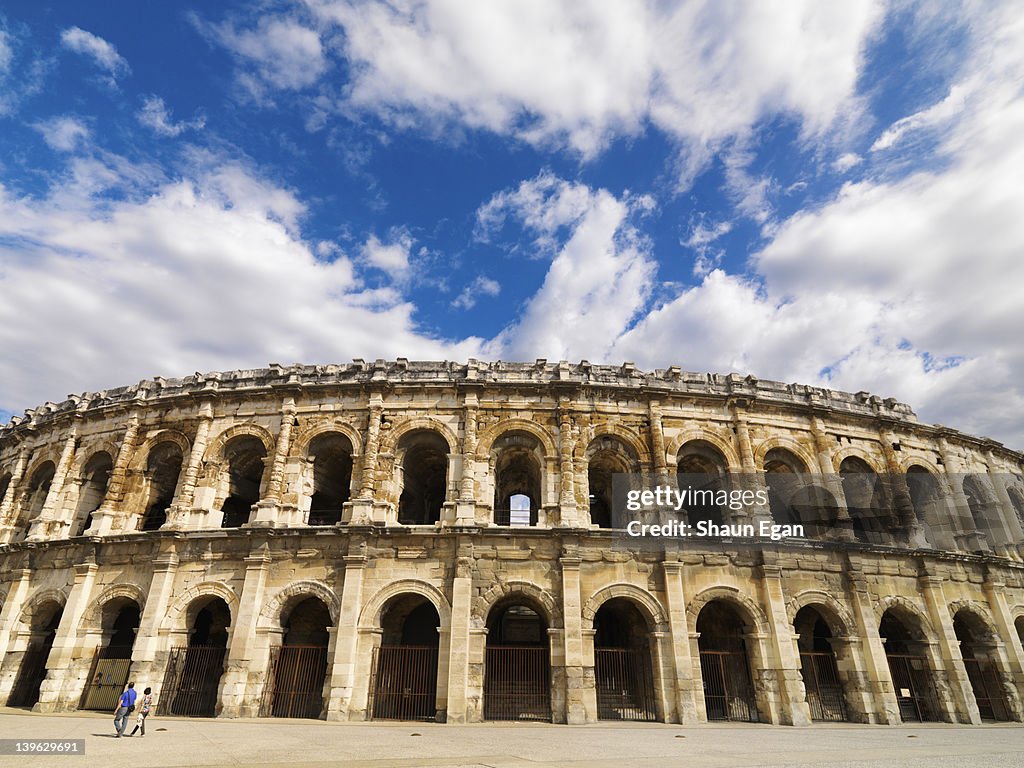 France, Provence, Nimes, Roman Arena