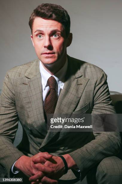 Actor Matthew Goode is photographed for Los Angeles Times on April 20, 2022 in Los Angeles, California. PUBLISHED IMAGE. CREDIT MUST READ: Dania...
