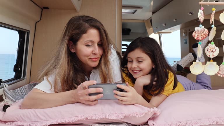 Mom Driving Rv Older Mother And Daughter Road Trip Videos and HD Footage - Getty Images