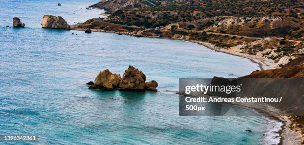 venus,the goddess of love was born here,paphos,cyprus - paphos stock pictures, royalty-free photos & images