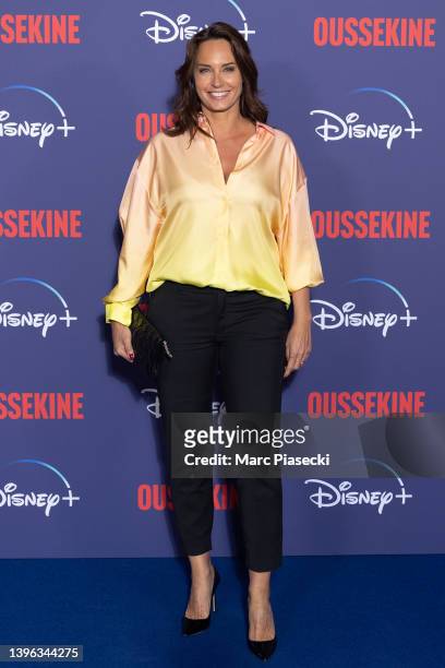 Actress Julia Vignali attends the "Oussekine" photocall at Le Grand Rex on May 09, 2022 in Paris, France.