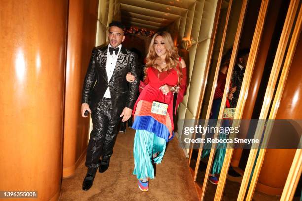 Jason Lee and Wendy Williams attends the Cardi B x Playboy afterparty for the Met Gala at the Boom Boom Room at the Standard on May 2, 2022 in New...