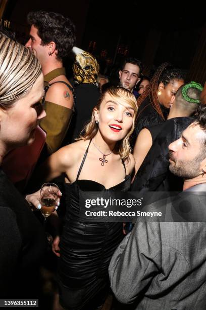 Chloe Fineman attends the Cardi B x Playboy afterparty for the Met Gala at the Boom Boom Room at the Standard on May 2, 2022 in New York City.