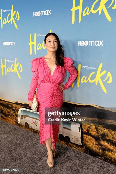 Ming-Na Wen attends the Los Angeles Season 2 Premiere Of HBO Max's "Hacks" at DGA Theater Complex on May 09, 2022 in Los Angeles, California.