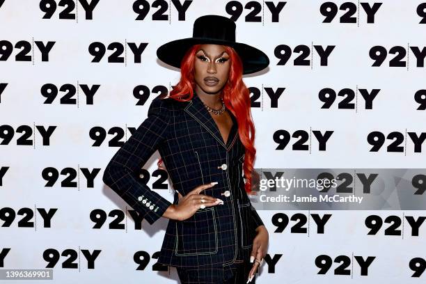 Shea Coulee attends the "RuPaul's Drag Race All Stars" In Conversation With Ben Platt at 92Y on May 09, 2022 in New York City.