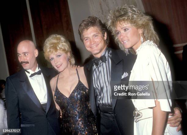 Musician Bob Kulick, actress Stella Stevens, actor Andrew Stevens and date attend the Wrap-Up Party for the Eighth Season of "The Love Boat" on March...