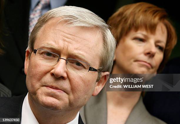 Kevin Rudd 2009 37 Former Australian Prime Minister Kevin Rudd Interview Stock Photos ...