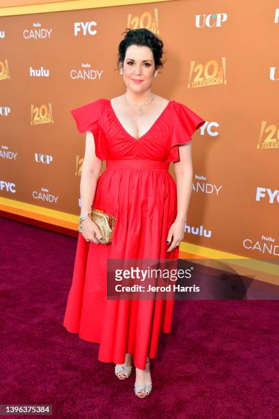 Melanie Lynskey attends the Los Angeles Premiere FYC Event for Hulu's "Candy" at El Capitan Theatre on May 09, 2022 in Los Angeles, California.