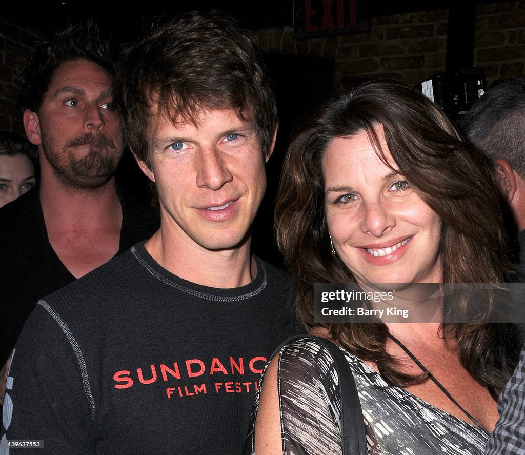 Actor Eric Mabius and wife Ivy Sherman attend the season 3 premiere