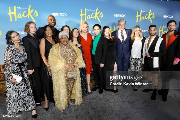 Rose Abdoo, Hannah Einbinder, Angela E. Gibbs, Carl Clemons-Hopkins, Luenell, Jen Statsky, Lucia Aniello, Jean Smart, Paul W. Downs, Megan Stalter,...