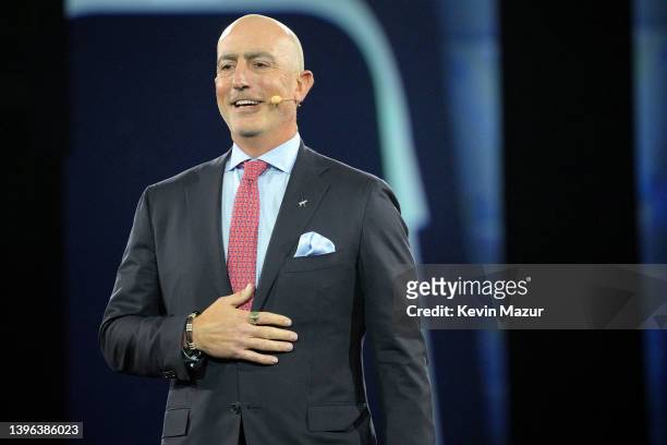 Mark Bezos speaks onstage during the Robin Hood Benefit 2022 at Jacob Javits Center on May 09, 2022 in New York City.