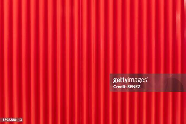 corrugated fence - corrugated metal stockfoto's en -beelden