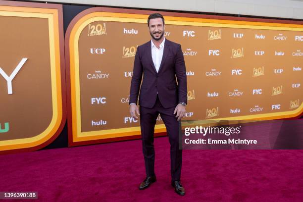 Pablo Schreiber attends the Los Angeles premiere FYC event for Hulu's 'Candy' at El Capitan Theatre on May 09, 2022 in Los Angeles, California.