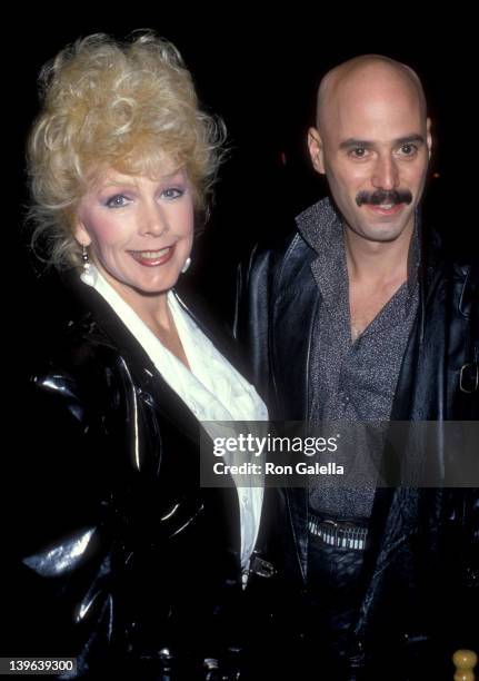 Actress Stella Stevens and musician Bob Kulick attend the Fourth Annual Rock 'N Bowl Tournament For The T.J. Martel Foundation on April 5, 1986 at...