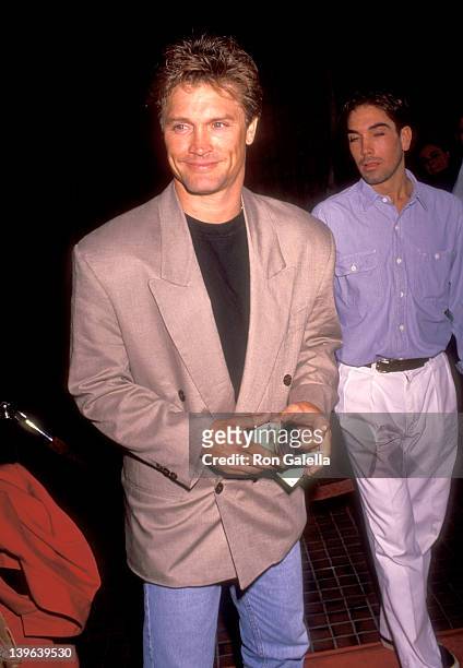 Actor Andrew Stevens attends the "Point Break" Westwood Premiere on July 10, 1991 at Avco Center Cinemas in Westwood, California.