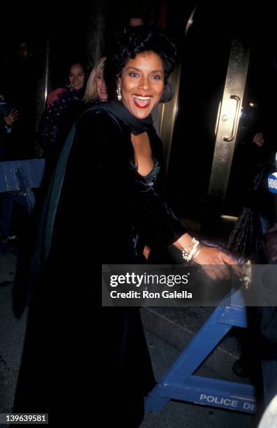 Actress Phylicia Rashad attending 35th Anniversary Gala For the Alvin Ailey American Dance Theater on December 8, 1993 at the City Center in New York...