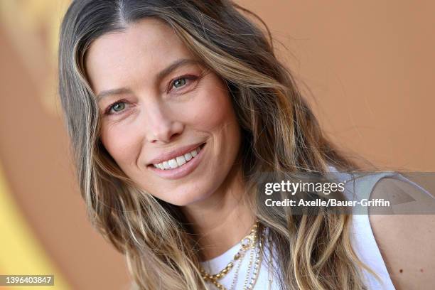 Jessica Biel attends the Los Angeles Premiere FYC Event for Hulu's "Candy" at El Capitan Theatre on May 09, 2022 in Los Angeles, California.