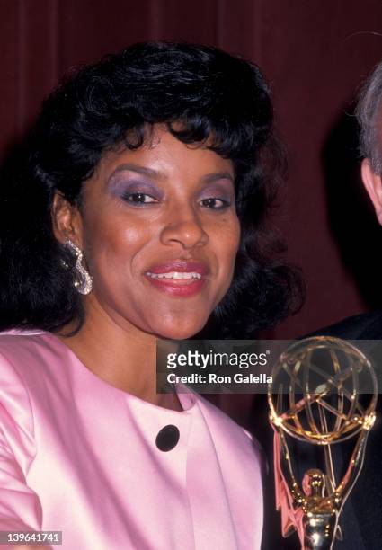 Actress Phylicia Rashad attending 16th Annual International Emmy Awards on November 21, 1988 at the Sheraton Center in New York City, New York.
