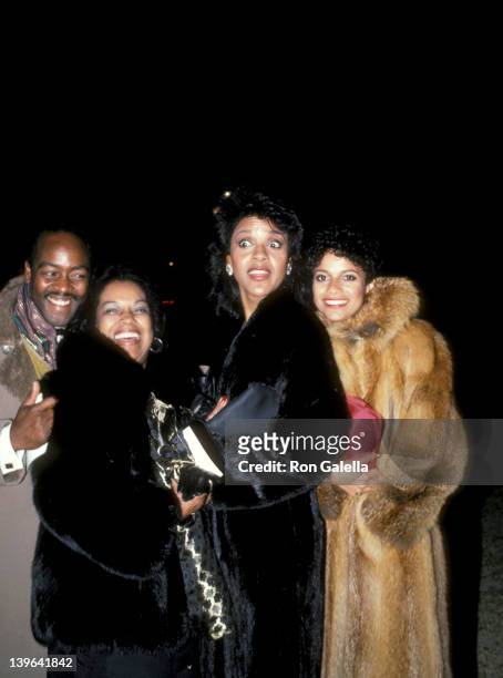 Actresses Debbie Allen and Phylicia Rashad and Otis Sallid attenidng "The Kennedy Center Honors Awards" on December 2, 1984 at the Kennedy Center in...