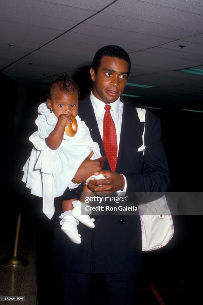 Mama Rashd Sportscaster Ahmad Rashad and daughter Condola Rashad attending