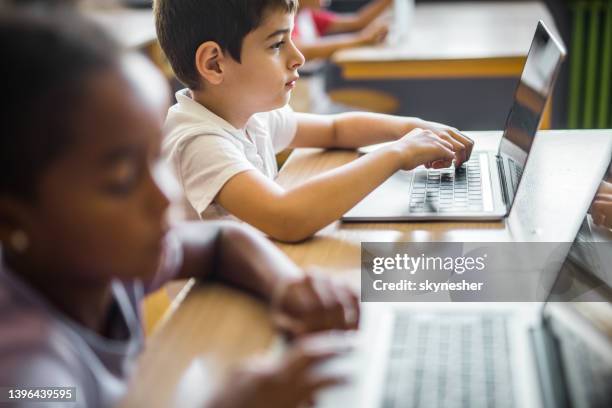 3,157 Student Typing Classroom Stock Photos, High-Res Pictures, and ...