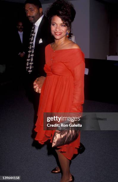 Actress Debbie Allen and husband Norman Nixon attending the party for 100th Episode of "A Different World" on October 14, 1991 at the Armand Hammer...