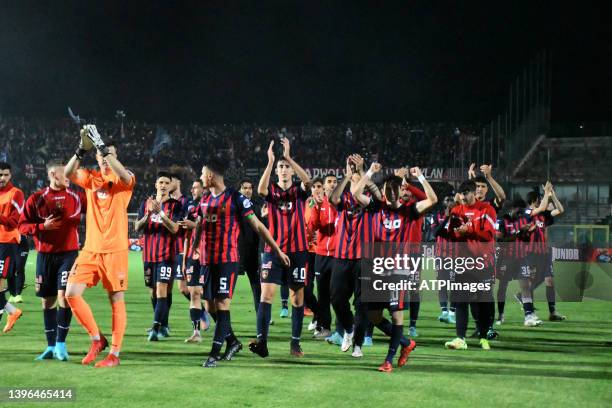 Cosenza celebrate during the Italian Serie B Championship 2021-2022 between Cosenza and Cittadella on May 6, 2022 in Stadio San Vito-Marulla in...