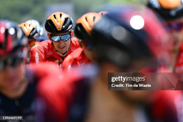 Wouter Poels of Netherlands and Team Bahrain Victorious competes during the 105th Giro d'Italia 2022, Stage 4 a 172km stage from Avola to Etna -...