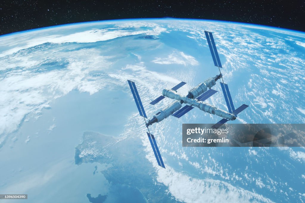 Chinese Tianhe core module of the Tiangong space station