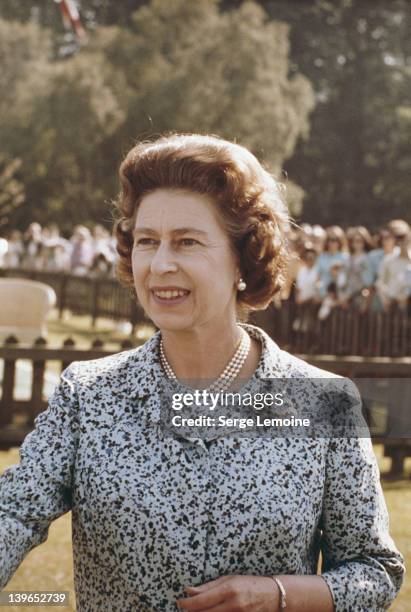 Queen Elizabeth II, circa 1977.