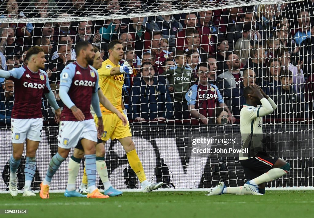 Aston Villa v Liverpool - Premier League