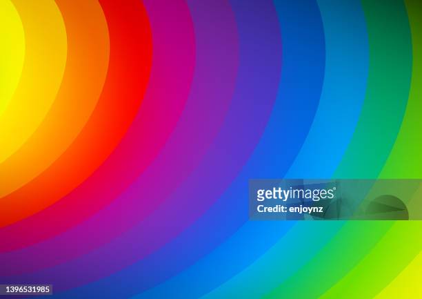 rainbow pride background - soft focus stock illustrations
