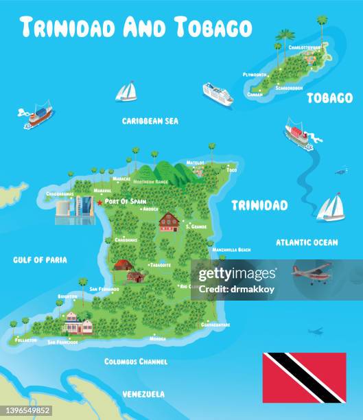 illustrations, cliparts, dessins animés et icônes de trinité-et-tobago - trinité et tobago