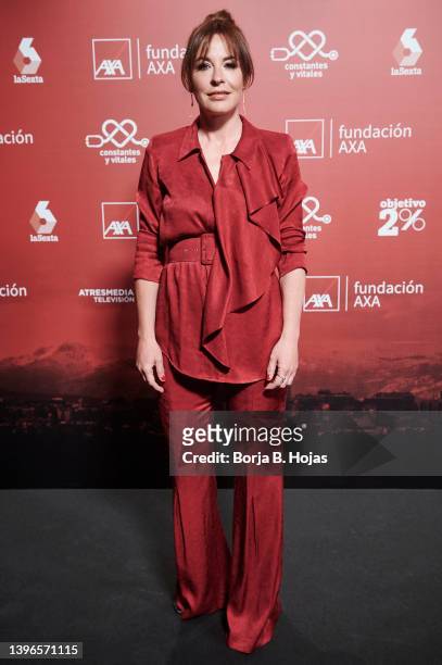 Mamen Mendizabal attends to the 'Pide Un Deseo' premiere film on May 10, 2022 in Madrid, Spain.