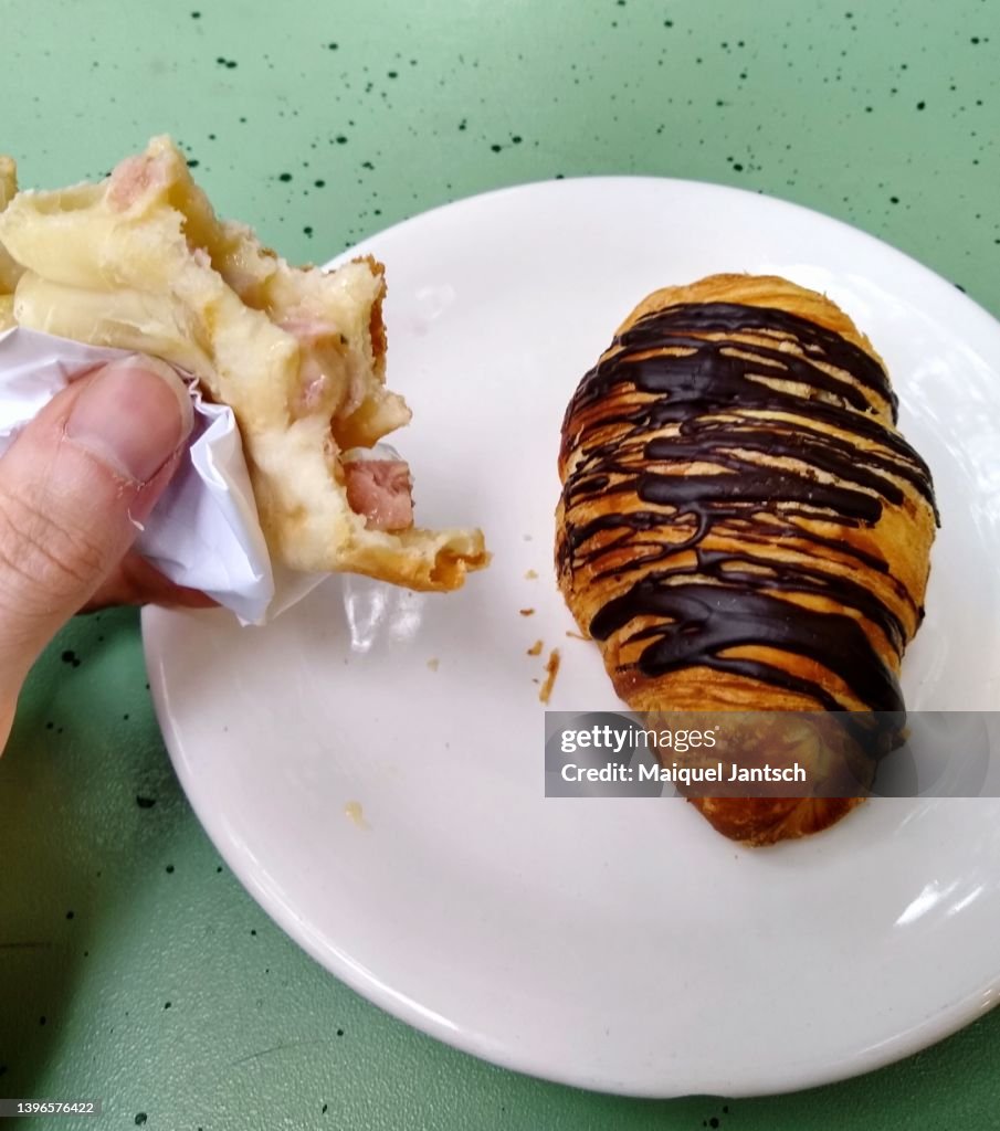 A traditional argentinian breakfast
