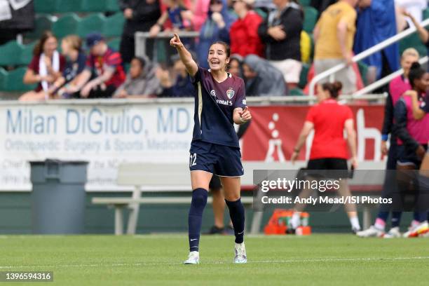 Diana Ordonez of the North Carolina Courage during the NWSL Challenge Cup Final between Washington Spirit and North Carolina Courage at Sahlen's...