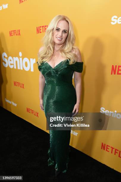 Rebel Wilson attends the Netflix Senior Year Special Screening at The London West Hollywood at Beverly Hills on May 10, 2022 in West Hollywood,...