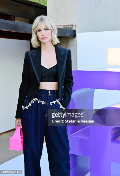 January Jones attends the FARFETCH Beauty Launch Party on May 10, 2022 in West Hollywood, California.