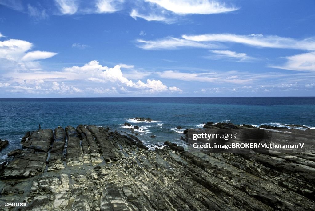A scene on the way to Corbines Cove Beach, Port Blair, Andaman and Nicobar Islands, India