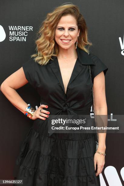 Pastora Soler attends the inauguration of 'The Music Station', a creative-musical hub created by Warner Music, on May 10 in Madrid, Spain. This is a...