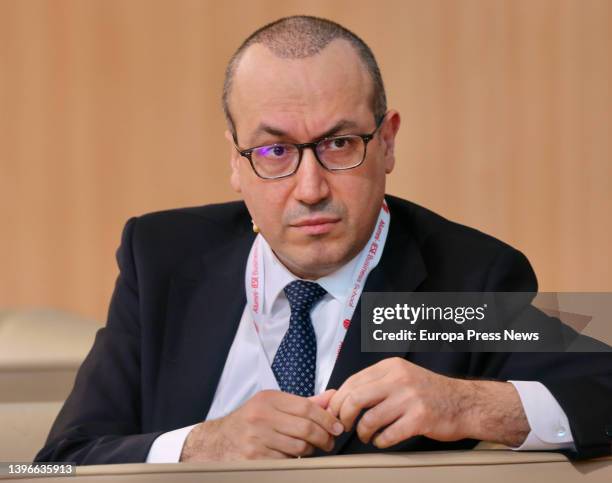 Onur Genç, on the second day of the IESE and EY Banking Meeting, at IESE Madrid, on 11 May, 2022 in Madrid, Spain. IESE CIF is organizing this 17th...