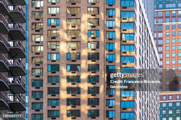 modern city buildings, background pattern and textures. - francesco riccardo iacomino united states imagens e fotografias de stock