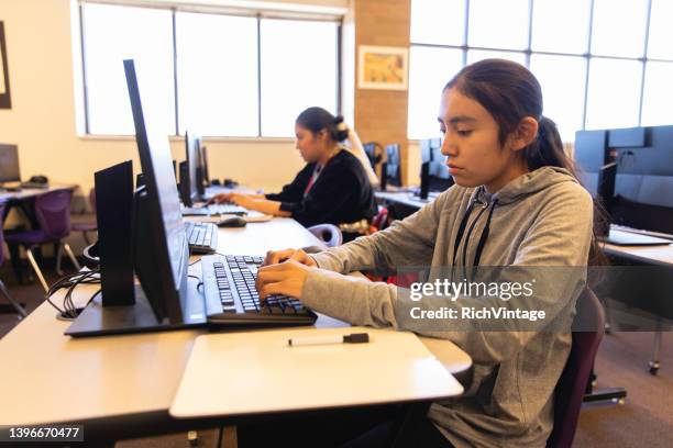 655 Native American Student Computer Stock Photos, High-Res Pictures ...