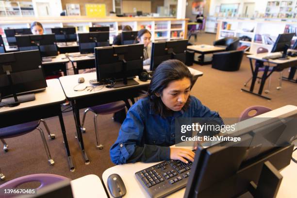 Library Computer Lab Books Photo 767 Computer Lab Library Stock Photos, High-Res Pictures, and Images ...